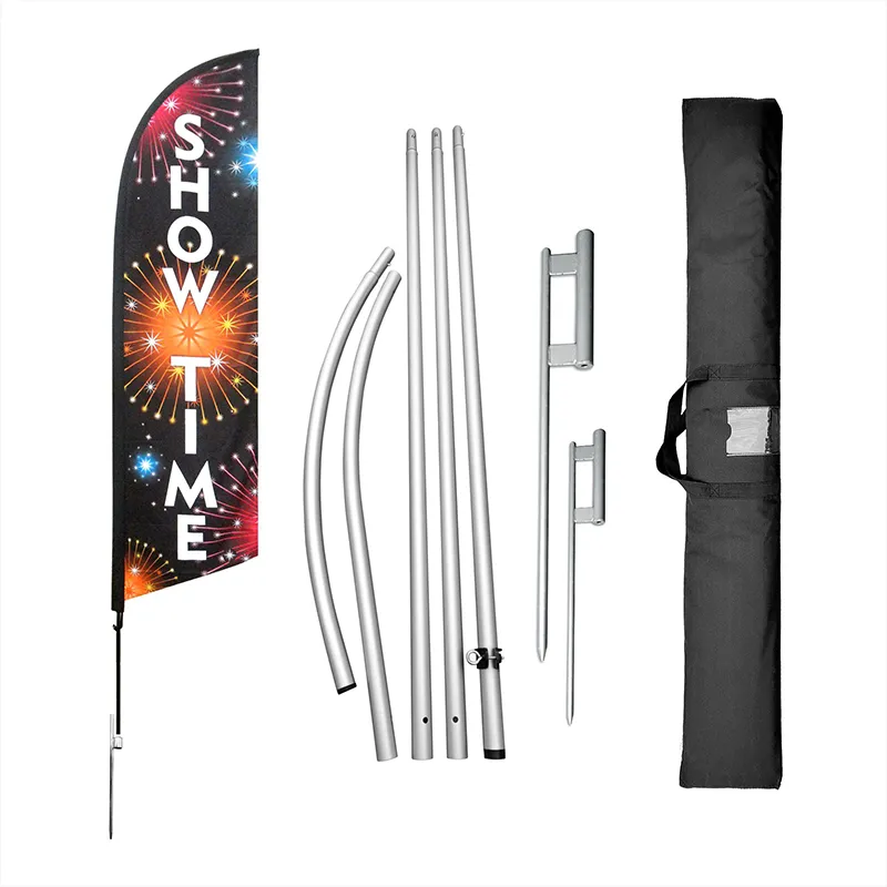 Знаме на плажа со пердуви