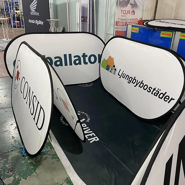 Horizontal Pop Up Banner