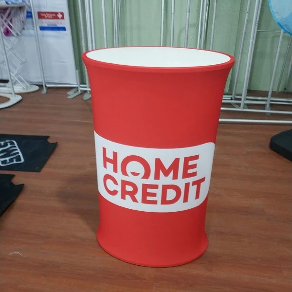 Led Round Liftable Counter