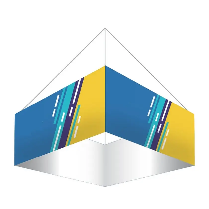 Висечки банер на квадратен таван Висечки банер на квадратен таван